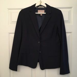 Banana republic navy suit coat size 6.